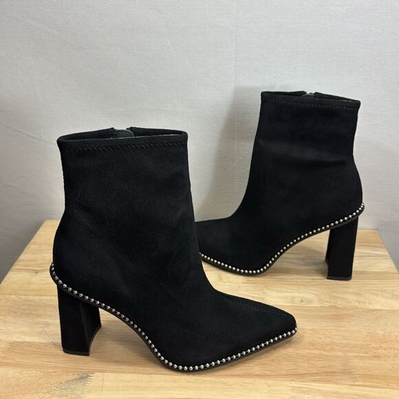 Bar III Laynee Block-Heel Dress Booties- Black MC- Size 8.5 M NIB - Picture 5 of 8